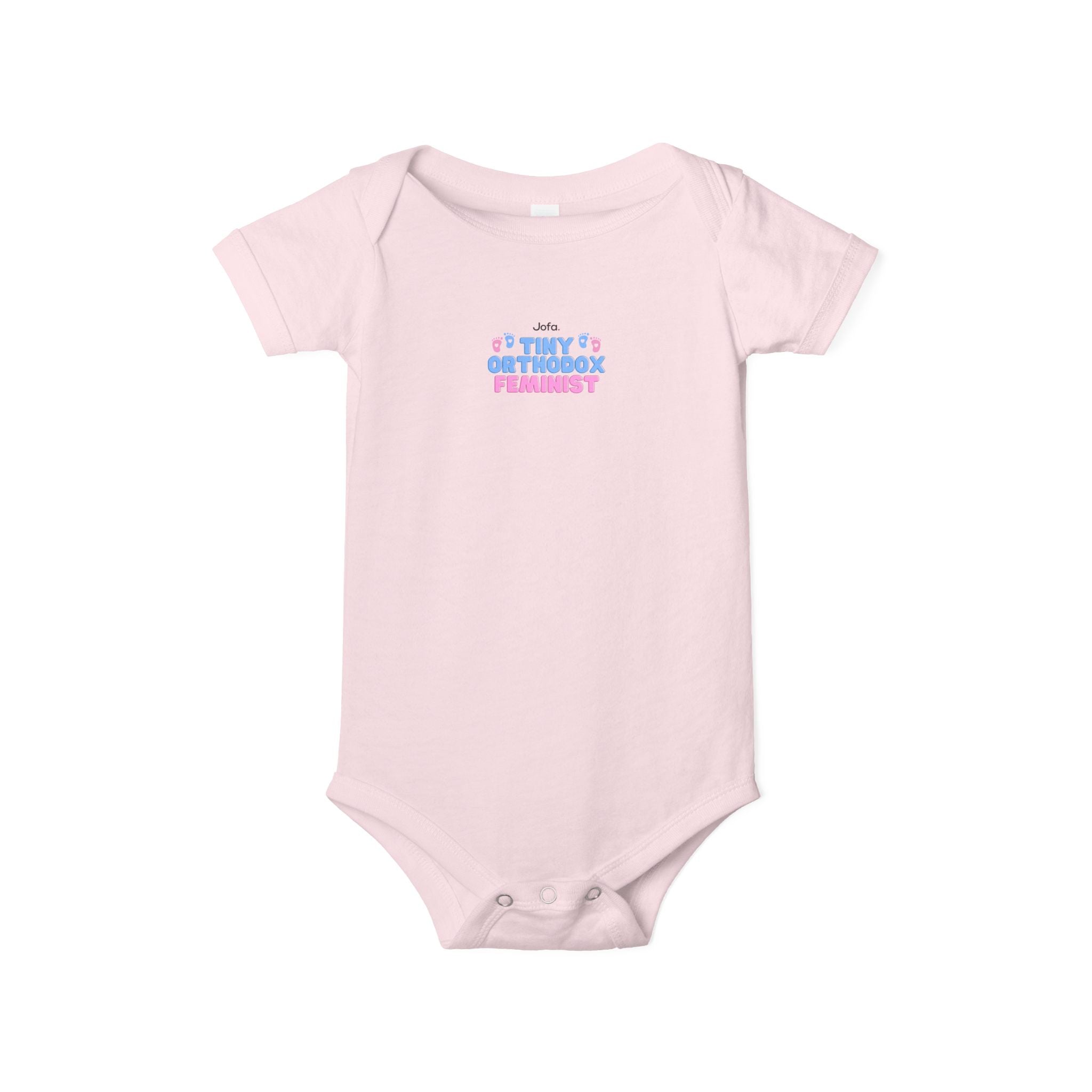 Tiny Orthodox Feminist Infant Onesie