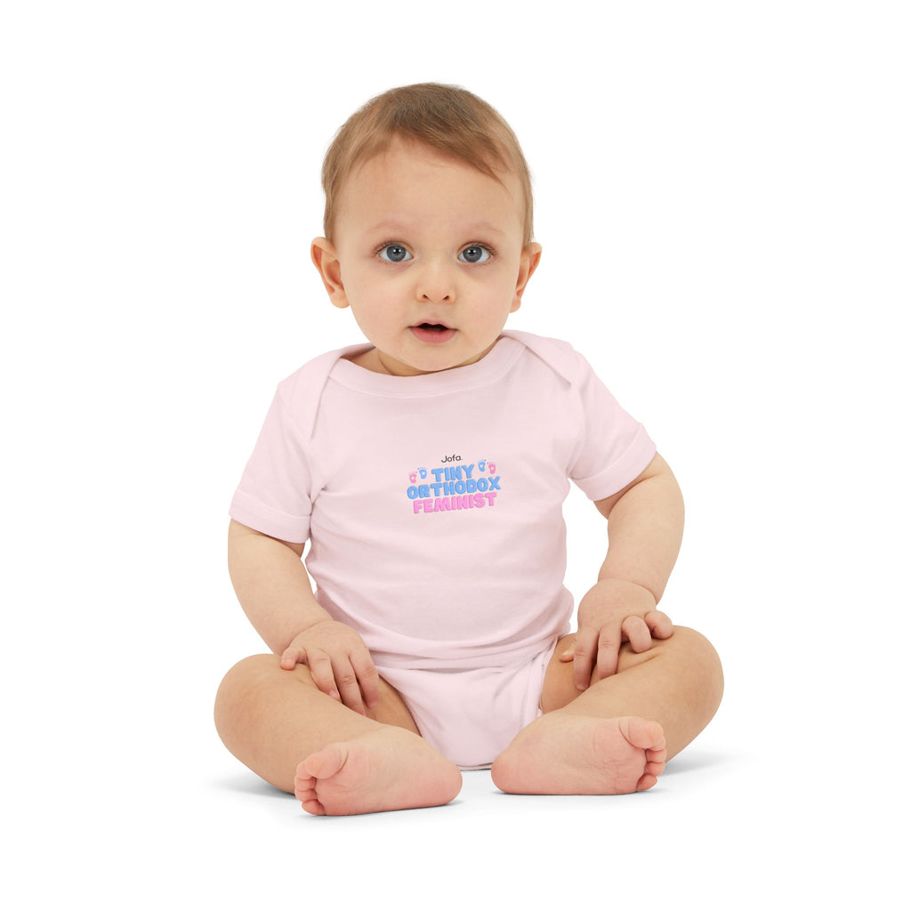 Tiny Orthodox Feminist Infant Onesie