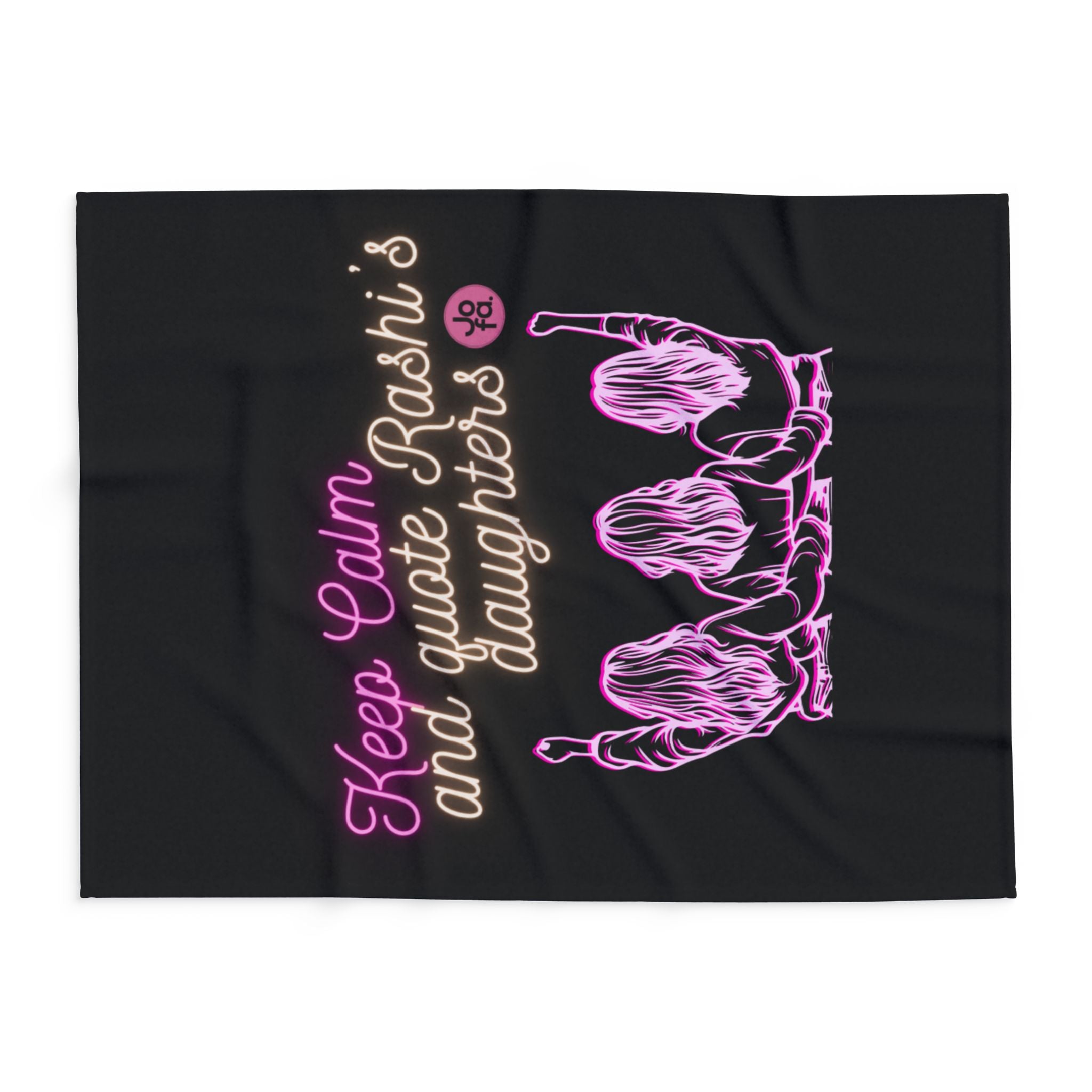 Blanket: Keep Calm and Quote Rashi's Daughters