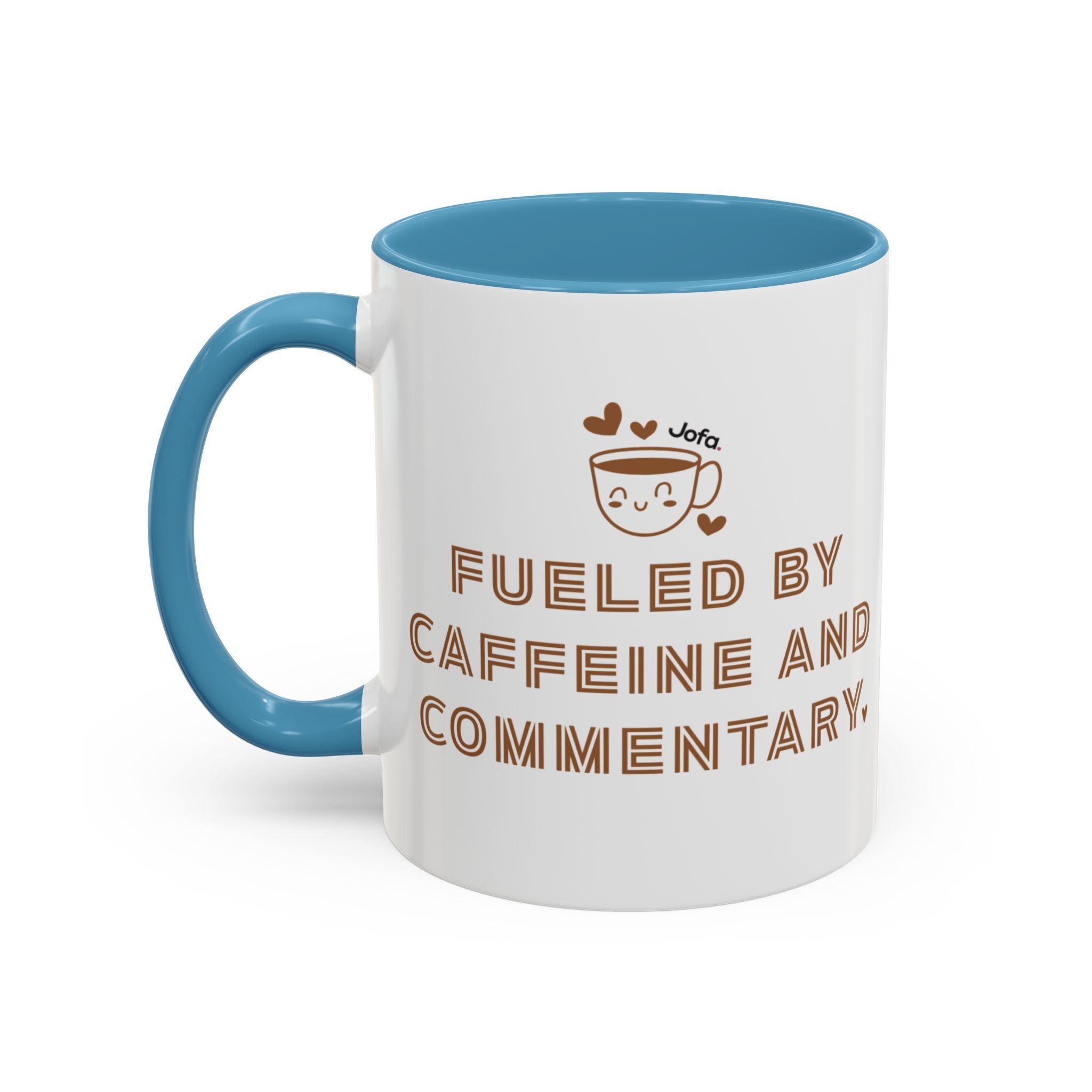 Mug: Fueled by Caffeine and Commentary (11, 15oz)