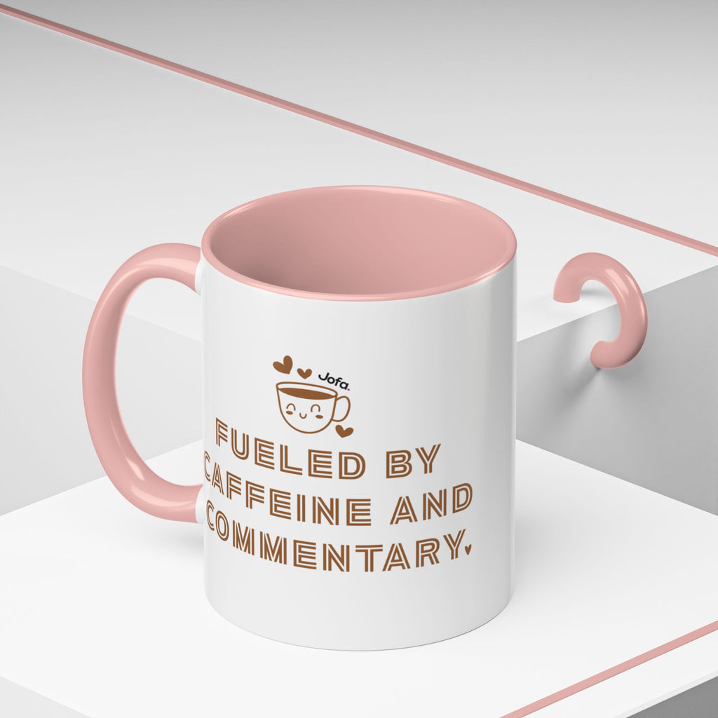 Mug: Fueled by Caffeine and Commentary (11, 15oz)