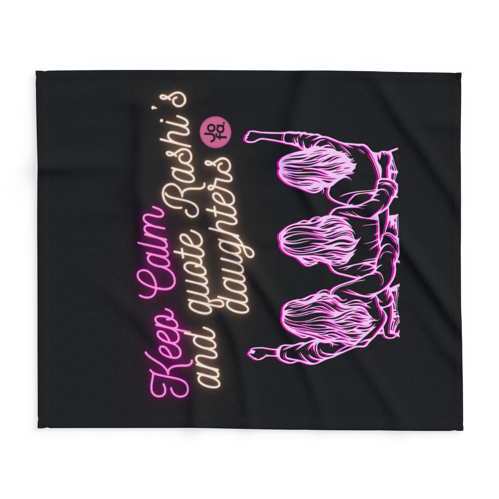 Blanket: Keep Calm and Quote Rashi's Daughters