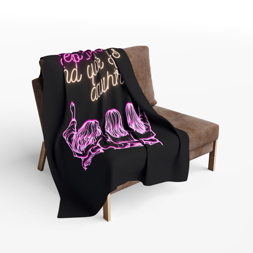 Blanket: Keep Calm and Quote Rashi's Daughters