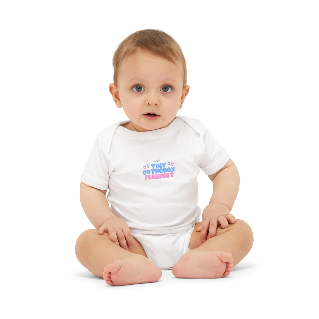 Tiny Orthodox Feminist Infant Onesie