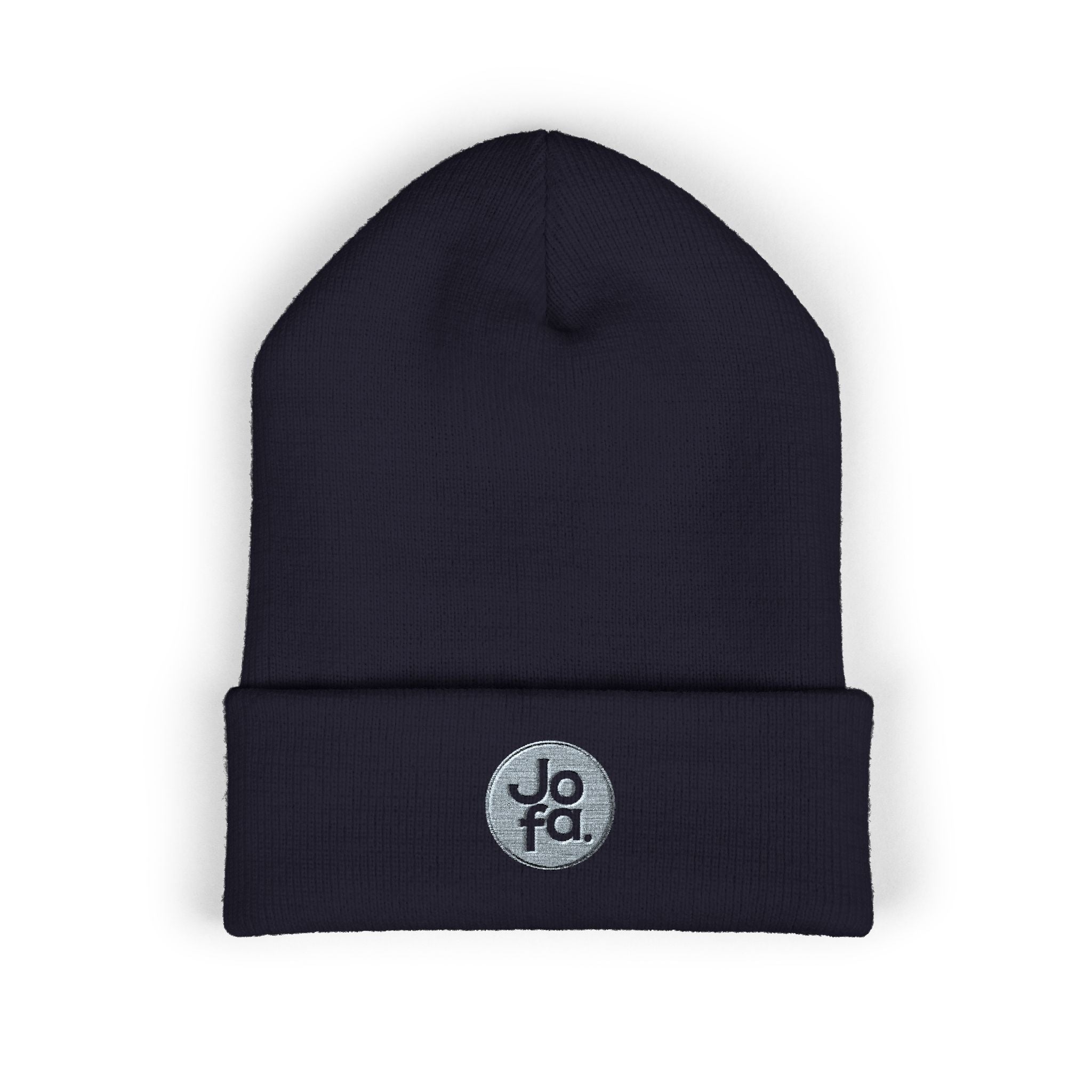 Jofa Classic Cuffed Beanie - SILVER/BLUE LOGO