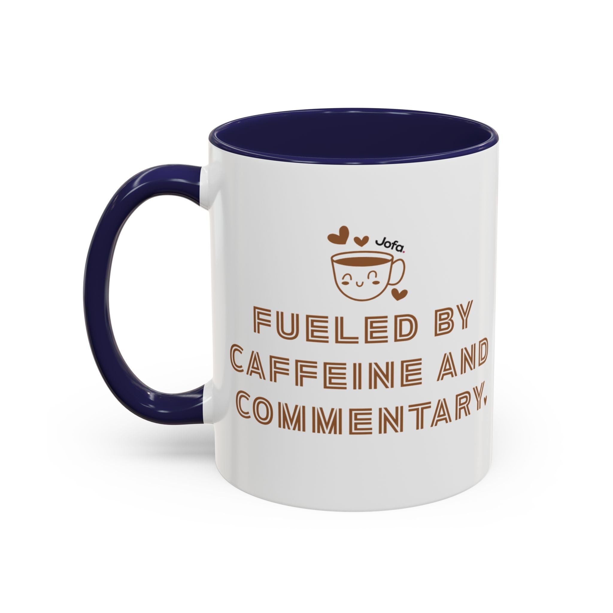 Mug: Fueled by Caffeine and Commentary (11, 15oz)