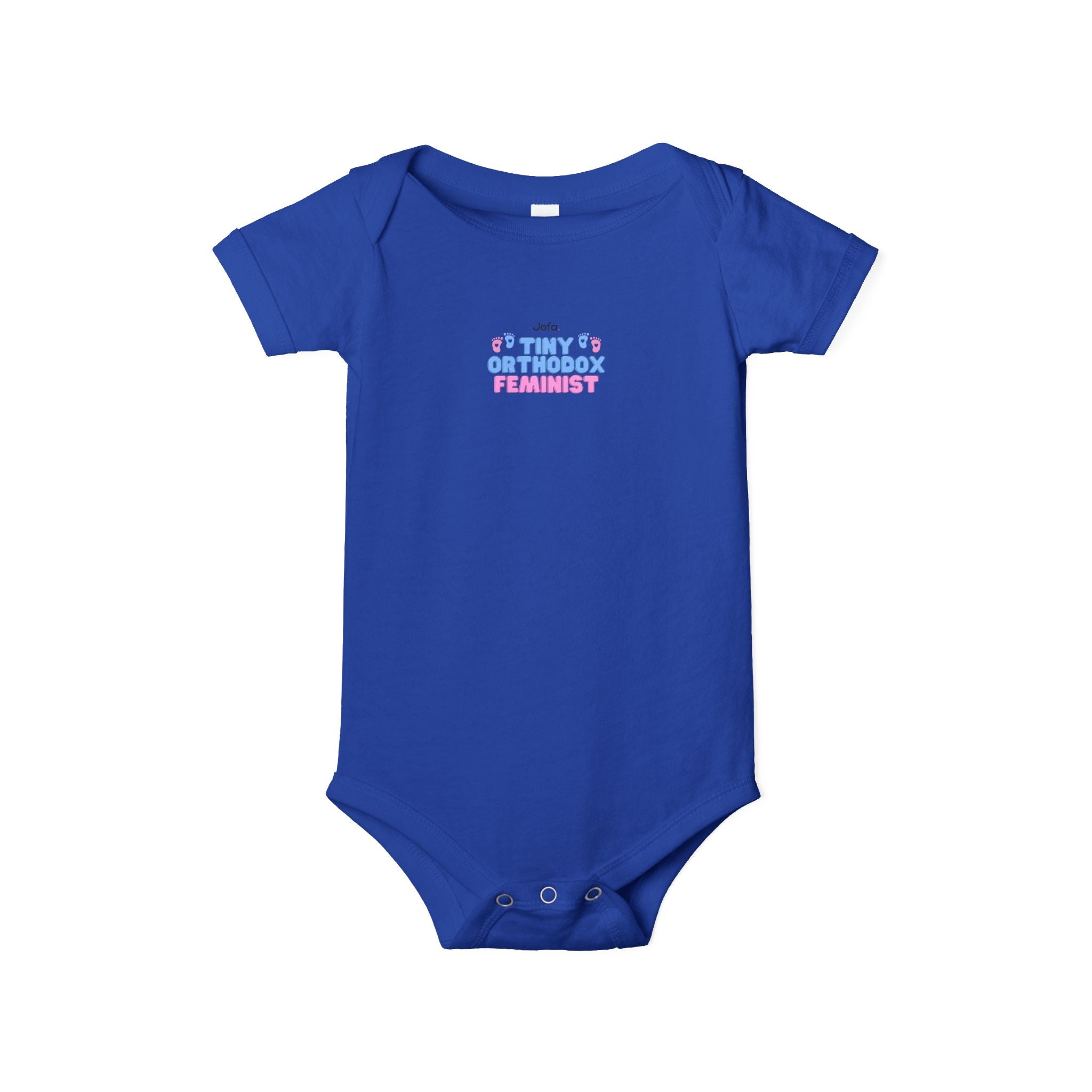 Tiny Orthodox Feminist Infant Onesie