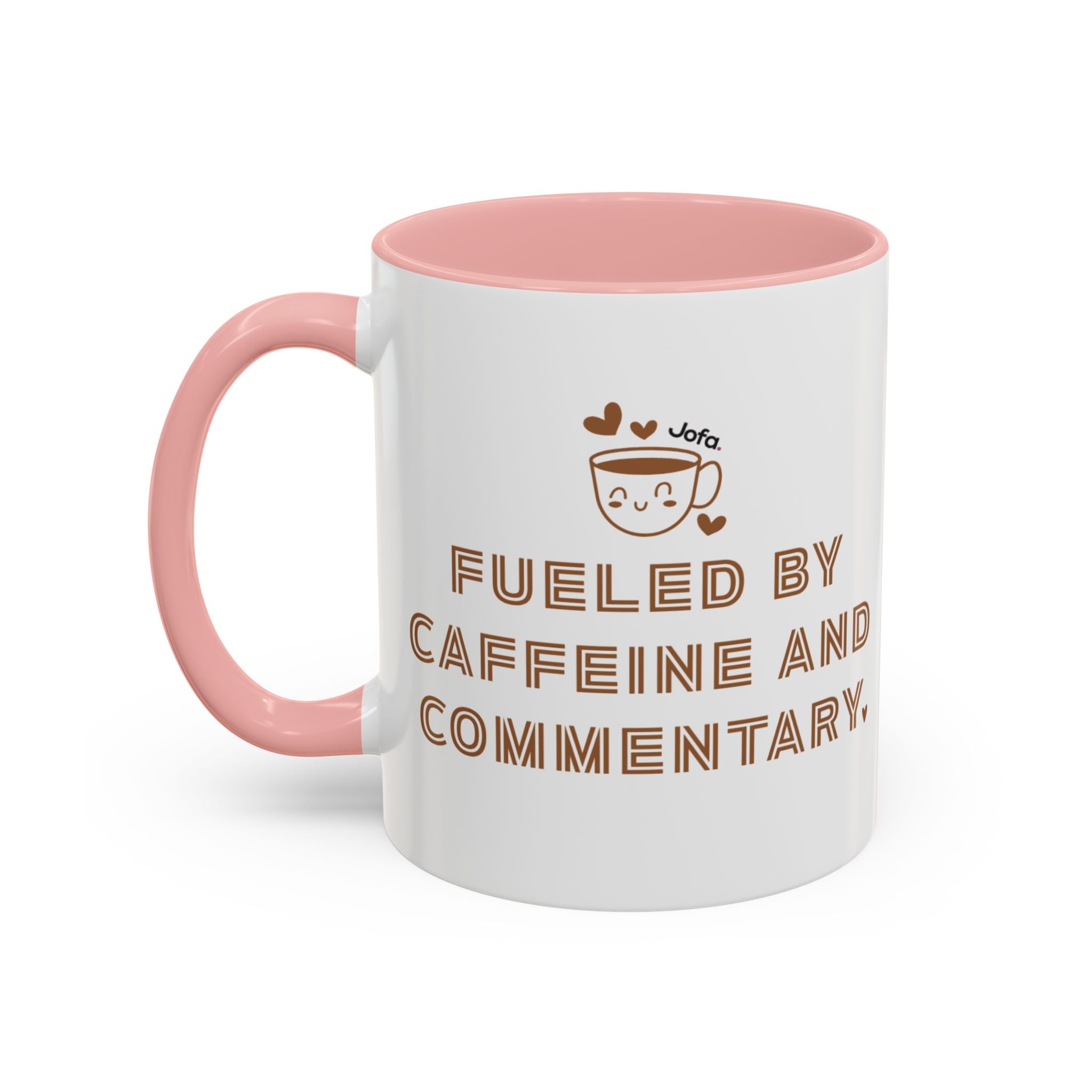 Mug: Fueled by Caffeine and Commentary (11, 15oz)
